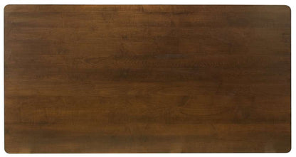 Saloom Furniture - L.E.M. Dining Table 42 x 96 x 29 in Java - MAWI-4296-LEM-Java-G veiw 4