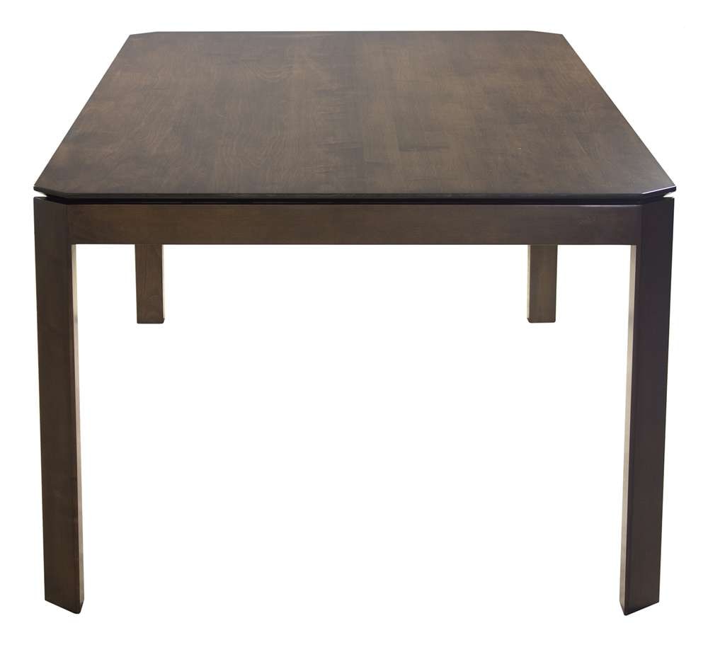 Saloom Furniture - Mila Dining Table 36 x 72 x 29 in Java - SKWP-3672-MIL-Java-G veiw 3