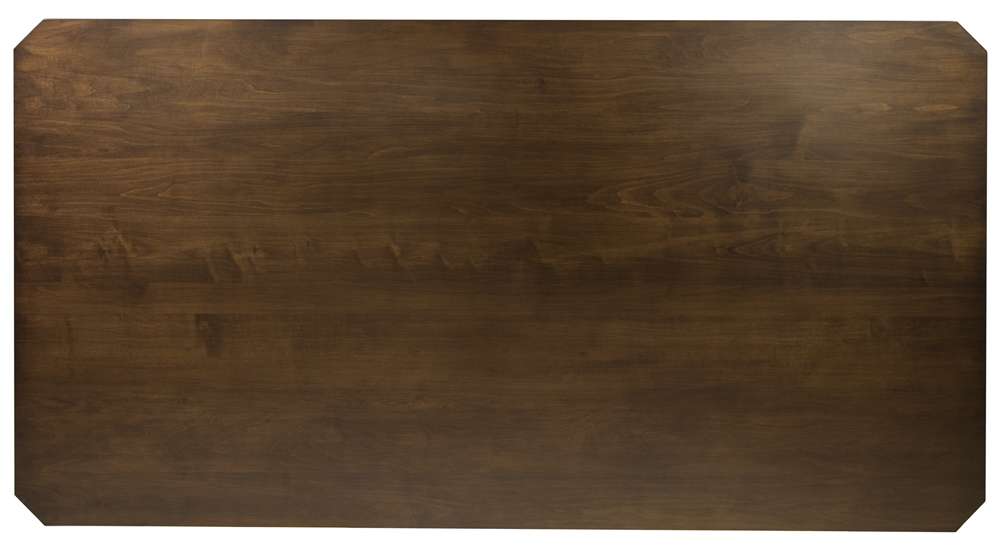 Saloom Furniture - Mila Dining Table 42 x 60 x 29 in Java - SKWP-4260-MIL-Java-G veiw 4