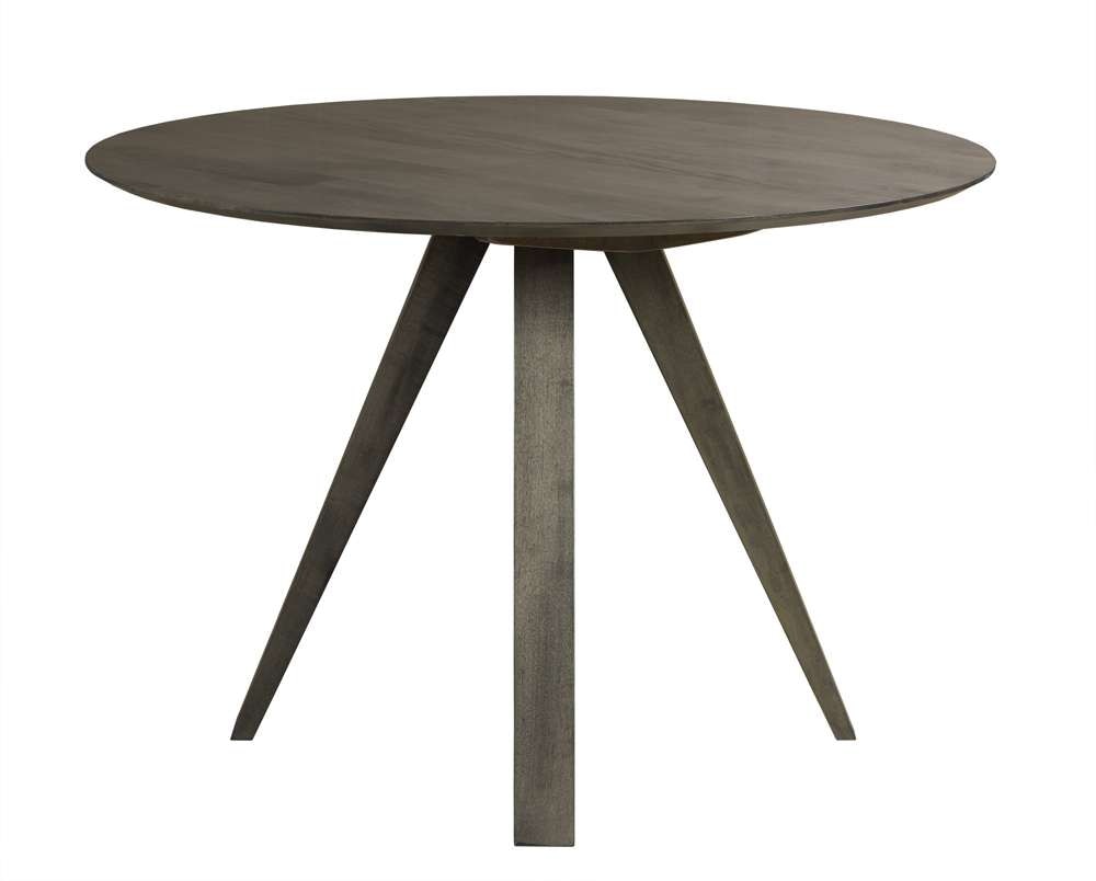 Saloom Furniture - Nova Dining Table 48 x 48 x 29 in Nantucket - SKWO-4848-NOV-Nantucket-G veiw 3
