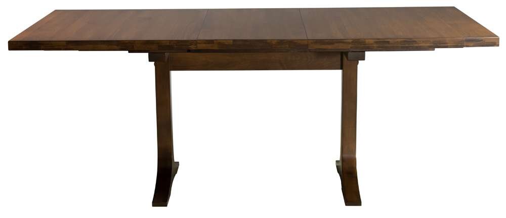 Saloom Furniture - Paxton Extension Dining Table 36 x 77.5 x 29 in Walnut - MAWS-3660-1-PAX-Walnut-G veiw 2