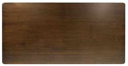 Saloom Furniture - Remi Dining Table 36 x 72 x 29 in Walnut - SKWI-3672-REM-Walnut-G veiw 4