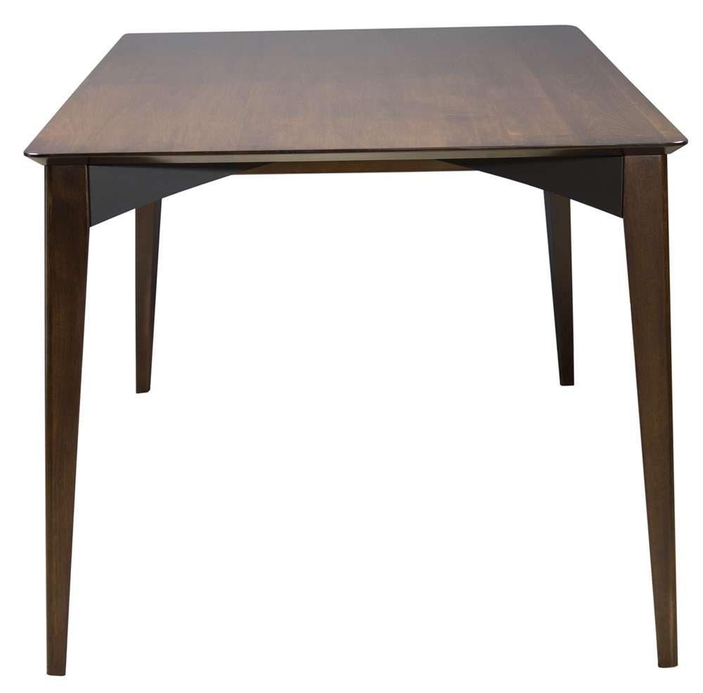 Saloom Furniture - Remi Dining Table 42 x 72 x 29 in Walnut - SKWI-4272-REM-Walnut-G veiw 3