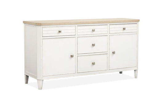 Salt Life Home - Echo Isles Sea Pearl And Driftwood Buffet - D6310-14 view 1