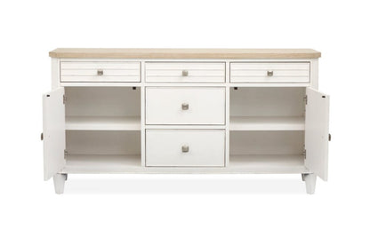 Salt Life Home - Echo Isles Sea Pearl And Driftwood Buffet - D6310-14 view 5