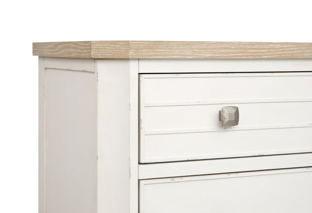 Salt Life Home - Echo Isles Sea Pearl And Driftwood Drawer Chest - B6310-10 view 6