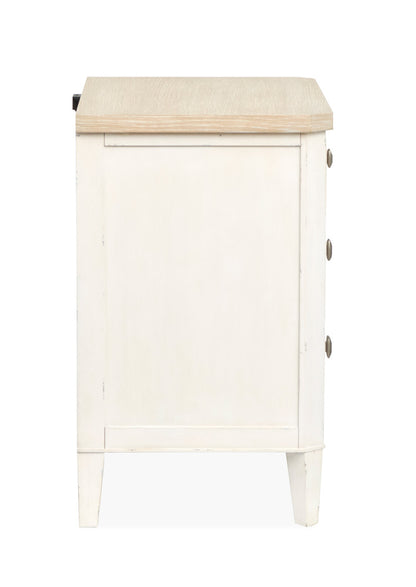 Salt Life Home - Echo Isles Sea Pearl And Driftwood Drawer Nightstand - B6310-01 view 3