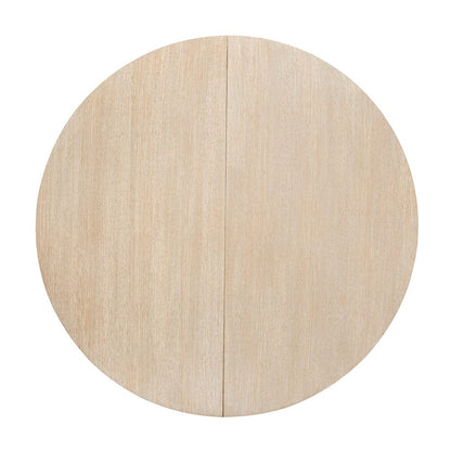 Salt Life Home - Echo Isles Sea Pearl And Driftwood Extendable 54" Round Dining Table - D6310-24 view 5