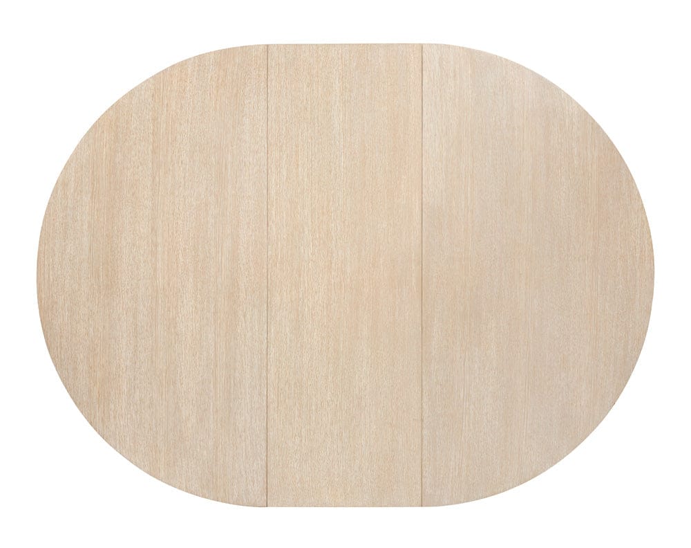 Salt Life Home - Echo Isles Sea Pearl And Driftwood Extendable 54" Round Dining Table - D6310-24 view 6