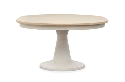 Salt Life Home - Echo Isles Sea Pearl And Driftwood Extendable 54" Round Dining Table With 4 Side Chairs And Buffet - D6310-24-KIT3 view 3