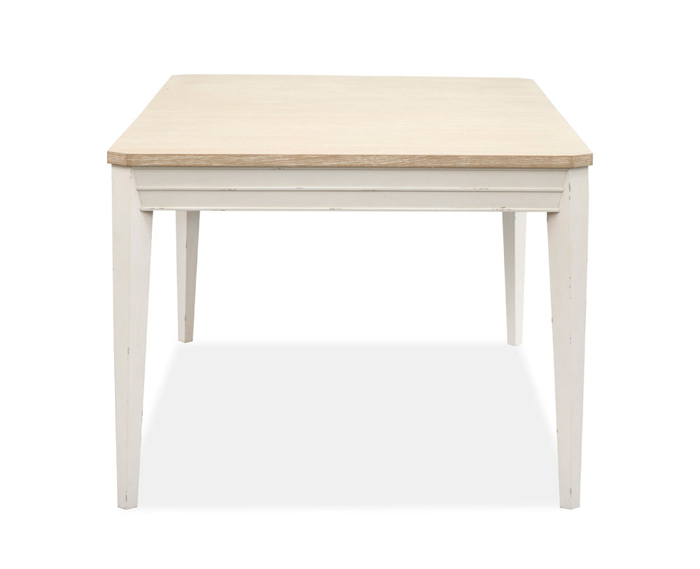 Salt Life Home - Echo Isles Sea Pearl And Driftwood Extendable Rectangular Dining Table - D6310-20 view 2