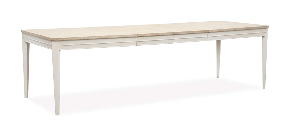 Salt Life Home - Echo Isles Sea Pearl And Driftwood Extendable Rectangular Dining Table - D6310-20 view 5