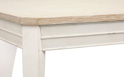 Salt Life Home - Echo Isles Sea Pearl And Driftwood Extendable Rectangular Dining Table - D6310-20 view 7