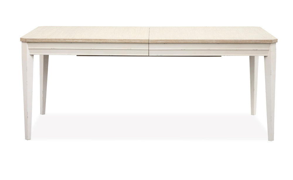Salt Life Home - Echo Isles Sea Pearl And Driftwood Extendable Rectangular Dining Table With 4 Arm Chairs And Buffet - D6310-20-KIT9 view 4