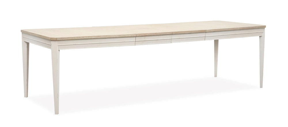 Salt Life Home - Echo Isles Sea Pearl And Driftwood Extendable Rectangular Dining Table With 6 Arm Chairs - D6310-20-KIT10 view 6