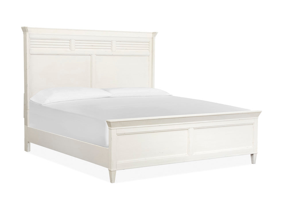 Salt Life Home - Echo Isles Sea Pearl And Driftwood King Classic Panel Bed With 2 Nightstands - B6310-67-KIT2 view 2