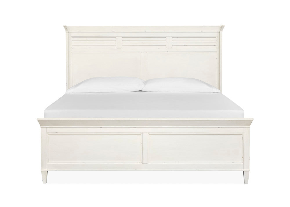 Salt Life Home - Echo Isles Sea Pearl And Driftwood King Classic Panel Bed With 2 Nightstands - B6310-67-KIT2 view 3
