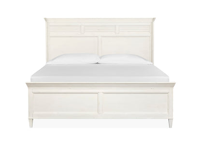 Salt Life Home - Echo Isles Sea Pearl And Driftwood King Classic Panel Bed With 2 Nightstands - B6310-67-KIT2 view 3
