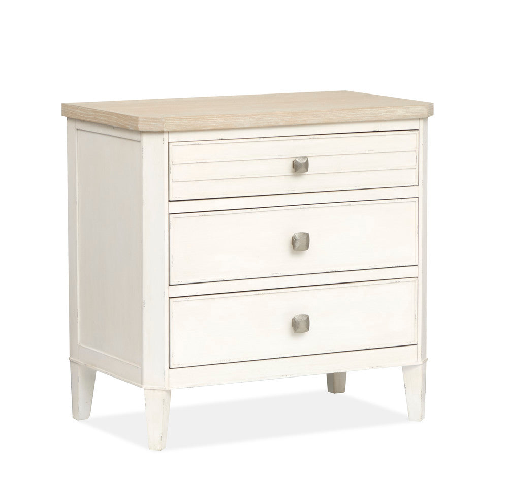 Salt Life Home - Echo Isles Sea Pearl And Driftwood King Classic Panel Bed With 2 Nightstands - B6310-67-KIT2 view 5
