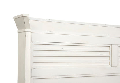 Salt Life Home - Echo Isles Sea Pearl And Driftwood King Classic Panel Bed With 2 Nightstands - B6310-67-KIT2 view 7