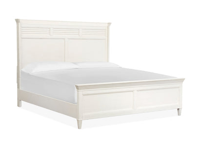 Salt Life Home - Echo Isles Sea Pearl And Driftwood Queen Classic Panel Bed - B6310-57 view 1