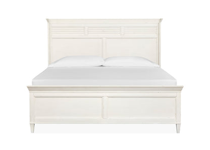 Salt Life Home - Echo Isles Sea Pearl And Driftwood Queen Classic Panel Bed - B6310-57 view 2
