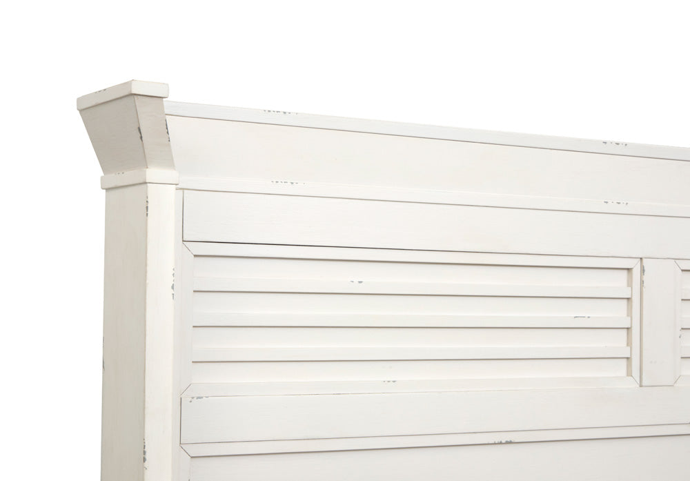 Salt Life Home - Echo Isles Sea Pearl And Driftwood Queen Classic Panel Bed - B6310-57 view 4