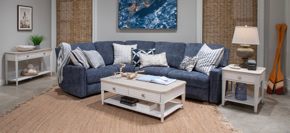 Salt Life Home - Echo Isles Sea Pearl And Driftwood Rectangular End Table - T6310-03 view 11