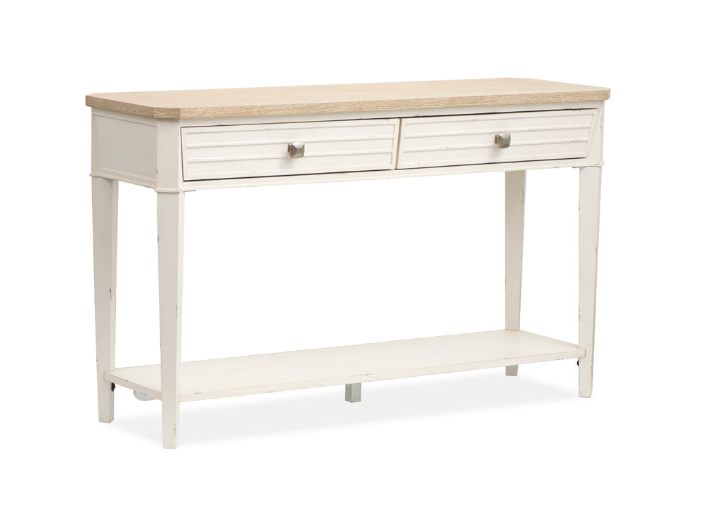 Salt Life Home - Echo Isles Sea Pearl And Driftwood Rectangular Sofa Table - T6310-73 view 1