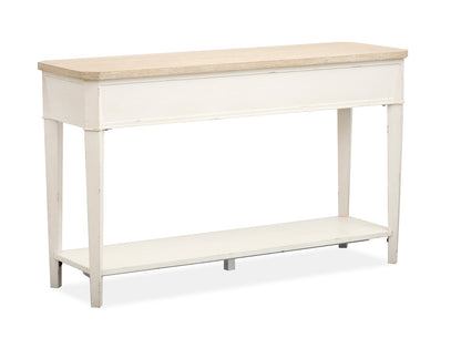 Salt Life Home - Echo Isles Sea Pearl And Driftwood Rectangular Sofa Table - T6310-73 view 2