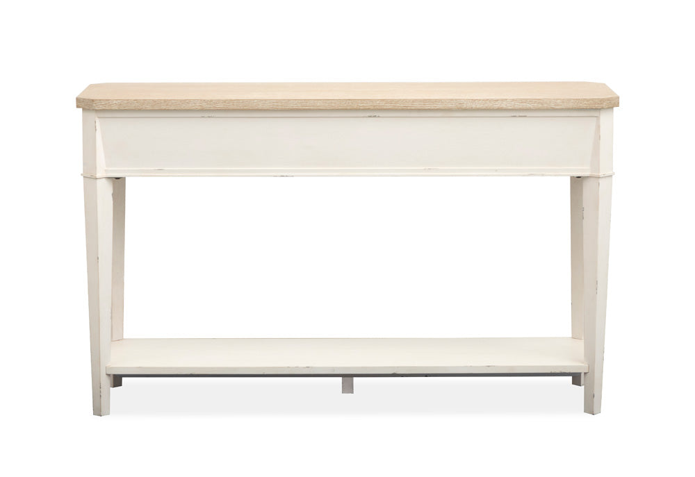 Salt Life Home - Echo Isles Sea Pearl And Driftwood Rectangular Sofa Table - T6310-73 view 4