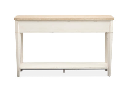 Salt Life Home - Echo Isles Sea Pearl And Driftwood Rectangular Sofa Table - T6310-73 view 4