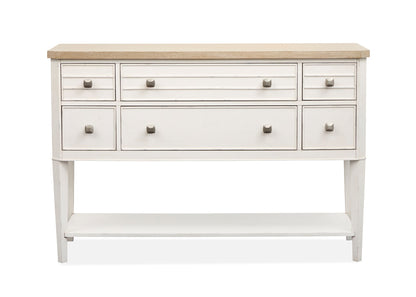 Salt Life Home - Echo Isles Sea Pearl And Driftwood Sideboard - D6310-12 view 2