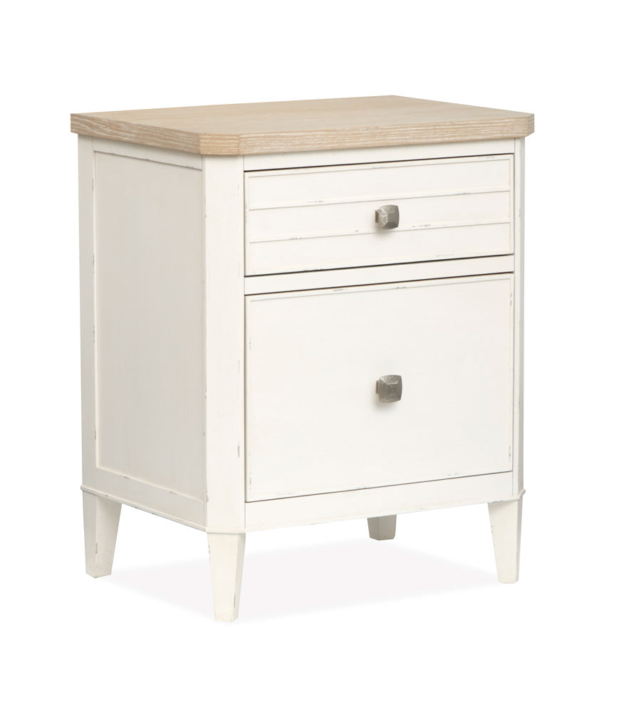 Salt Life Home - Echo Isles Sea Pearl And Driftwood Telephone Table - B6310-06 view 1