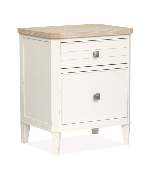 Salt Life Home - Echo Isles Sea Pearl And Driftwood Telephone Table - B6310-06 view 1