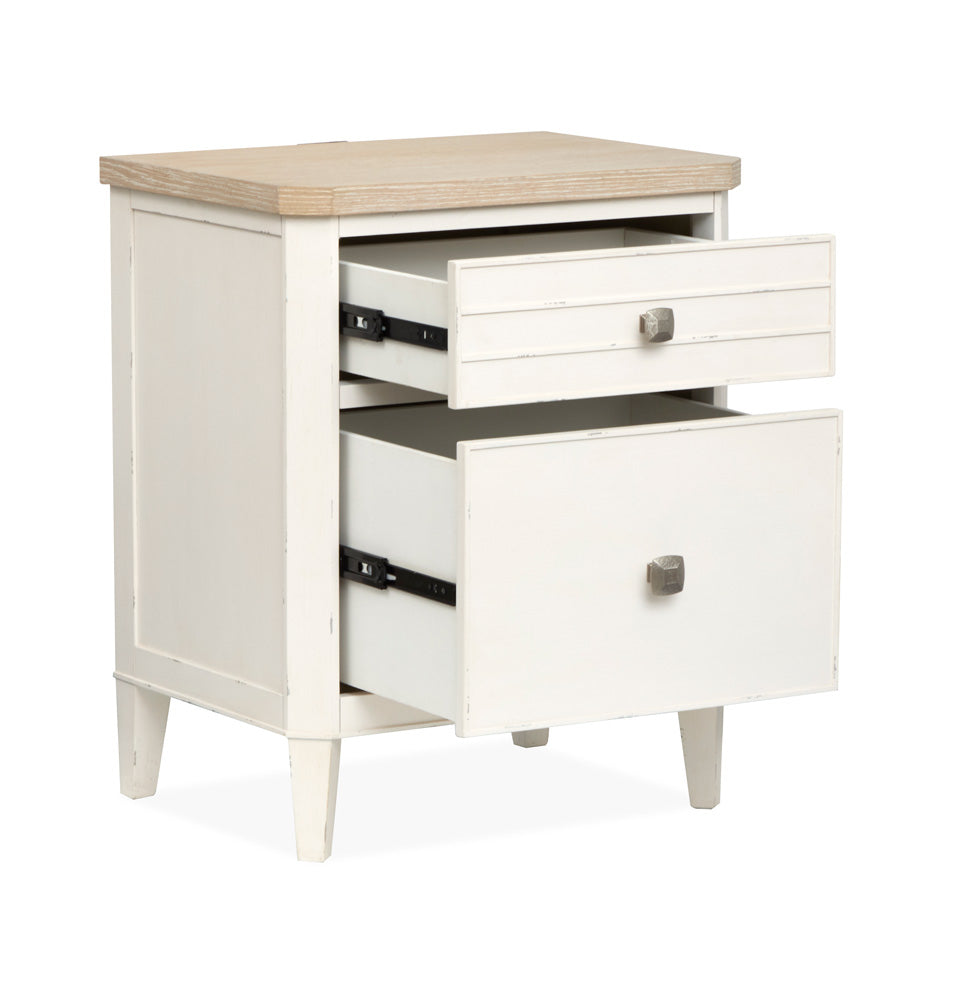 Salt Life Home - Echo Isles Sea Pearl And Driftwood Telephone Table - B6310-06 view 4