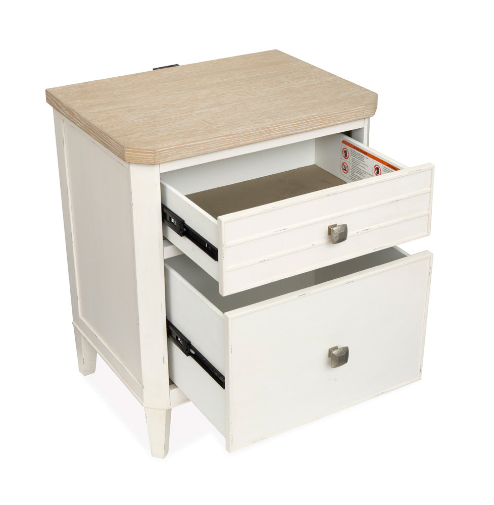 Salt Life Home - Echo Isles Sea Pearl And Driftwood Telephone Table - B6310-06 view 5