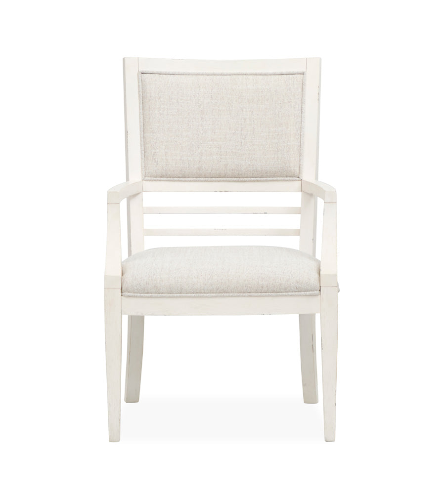 Salt Life Home - Echo Isles Sea Pearl And Driftwood Upholstered Arm Chair Two Pack - D6310-73 view 2