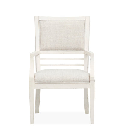 Salt Life Home - Echo Isles Sea Pearl And Driftwood Upholstered Arm Chair Two Pack - D6310-73 view 2