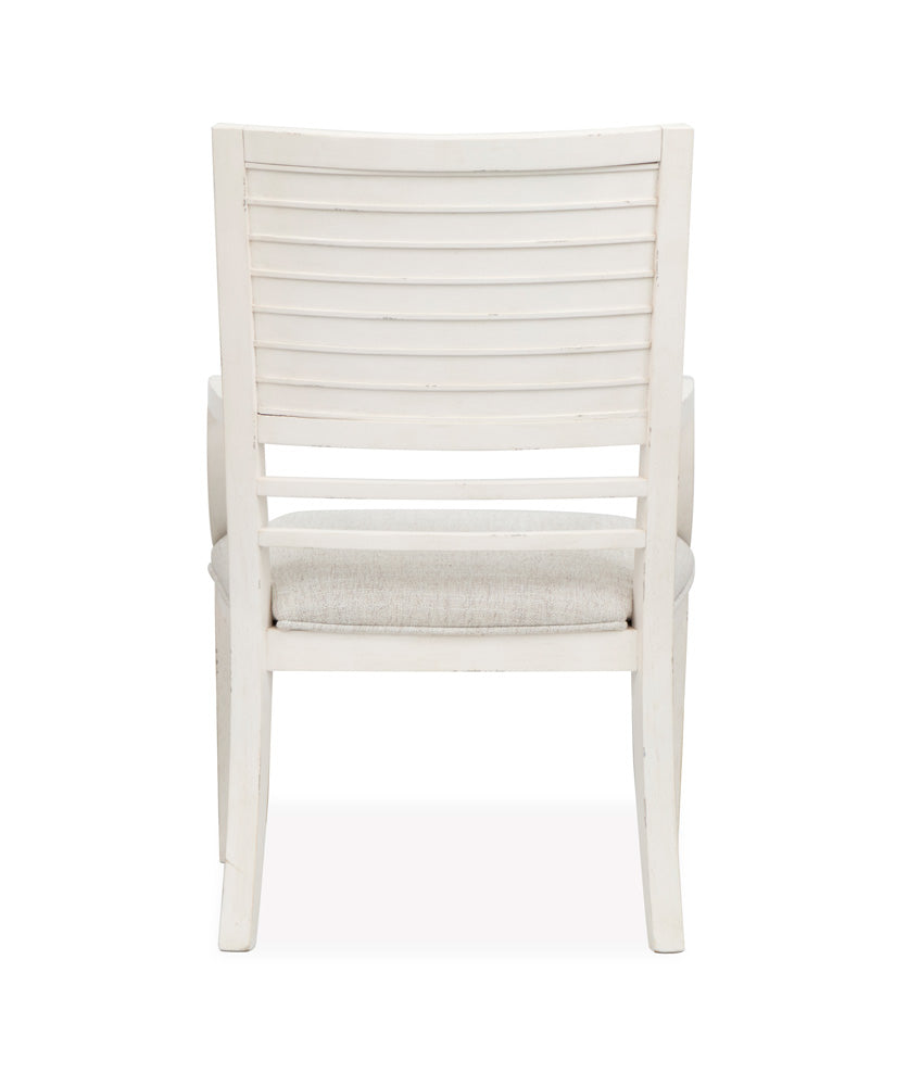 Salt Life Home - Echo Isles Sea Pearl And Driftwood Upholstered Arm Chair Two Pack - D6310-73 view 4