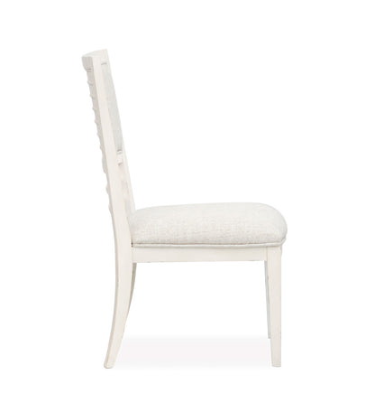 Salt Life Home - Echo Isles Sea Pearl And Driftwood Upholstered Side Chair Two Pack - D6310-63 view 4