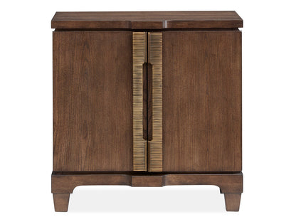 Salt Life Home - Sugar Mill Spiced Rum King Panel Bed With Bachelor Chest - B5832-64-KIT6 view 6
