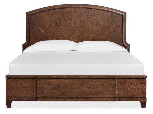 Salt Life Home - Sugar Mill Spiced Rum Queen Panel Bed - B5832-54 view 2