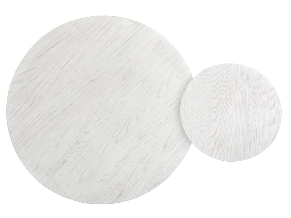 Salt Life Home - Sunset Cove Moonlight Pearl Nesting Cocktail Table With 2 Chairside End Table - T5879-52KIT2 view 7