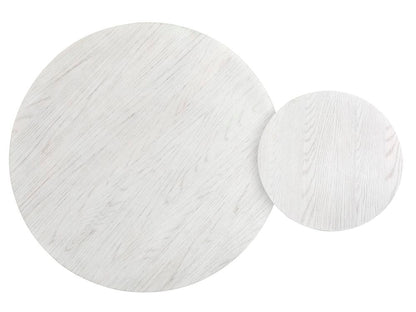 Salt Life Home - Sunset Cove Moonlight Pearl Nesting Cocktail Table With 2 Chairside End Table - T5879-52KIT2 view 7