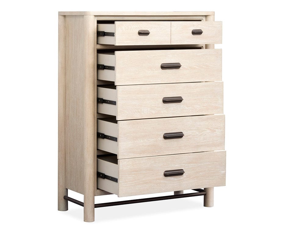 Salt Life Home - Sunset Cove Sanibel Brown Drawer Chest - B5783-10 view 4