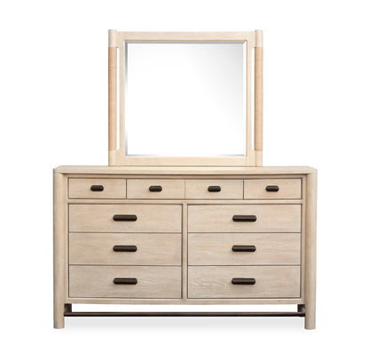 Salt Life Home - Sunset Cove Sanibel Brown Drawer Dresser With Landscape Mirror - B5783-2040 view 2