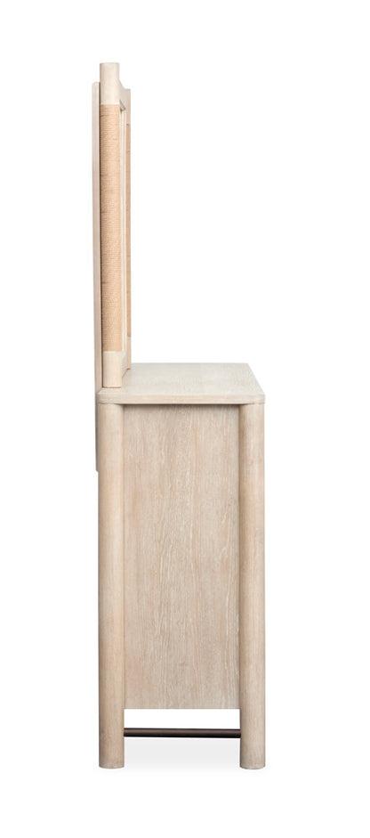 Salt Life Home - Sunset Cove Sanibel Brown Drawer Dresser With Landscape Mirror - B5783-2040 view 3