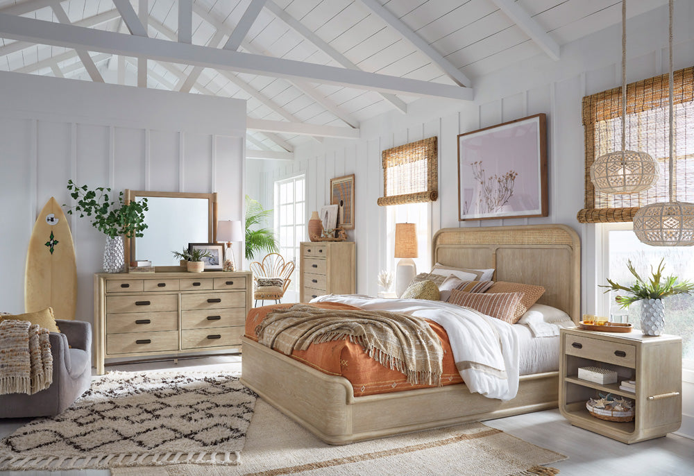 Salt Life Home - Sunset Cove Sanibel Brown Drawer Dresser With Landscape Mirror - B5783-2040 view 11