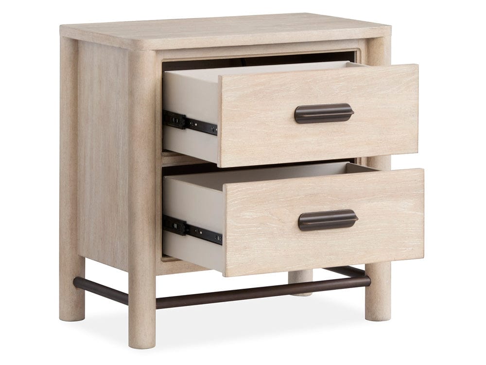 Salt Life Home - Sunset Cove Sanibel Brown Drawer Nightstand - B5783-01 view 4